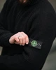 Мужская демисезонная кофта вязка Stone Island 2XL черный (94819) - изображение 7