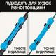 Набір котушок для махових вудилищ, рибальські котушки для вудки підходить як для правшів, так і для лівшів, набір із 10 шт - зображення 6