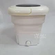 Стиральная машина мини складная портативная 18 л 50Вт Folding Washing Machine, компактная электрическая стиральная машина с отжимом и ручкой для стирки белья, носков, мелких вещей Белая, WM-2690-White - изображение 5