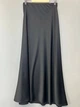 Женская юбка миди из сатина на резинке Виват STYLE NIKA MKSN2415 - 48, Чорний - изображение 2