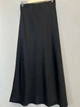 Женская юбка миди из сатина на резинке Виват STYLE NIKA MKSN2415 - 48, Чорний - изображение 4