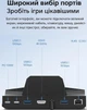 Док-станция Hagibis YC-ASC02 6-в-1 с RGB и PD 100W для Steam Deck, Steam Deck OLED, ASUS ROG Ally, Lenovo Legion Go/S, MSI Claw, чёрная - изображение 2