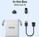 Беспроводной петличный микрофон Boya Mini-17 Type-C для Android / iPhone 15/16 / ПК - изображение 2
