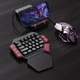 Механічна клавіатура для однієї руки MageGee для геймерів, 35 клавіш, RGB-підсвічування, Red Switch, USB - зображення 2