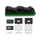 Док-станция для зарядки DOBE K43B двух контроллеров Xbox Series X/S и Xbox One с LED и аккумуляторами 4800 mAh. - изображение 5
