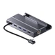 Док-станция 7-в-1 для Steam Deck с SSD M.2, HDMI 4K, USB-C PD до 100 Вт, Ethernet, алюминиевый корпус - изображение 7