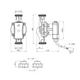 Насос циркуляционный энергосберегающий PUMPMAN GRC25 52Вт 3.48м³/ч Hmax 7 1 1/2" CV035912 - изображение 6