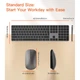Набор Meetion Wireless Combo ikey C230 2-in-1 (keyboard+mouse) |BT/2.4G| (ru/EN Layouts) Black - изображение 8