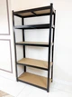 Стеллаж 4P StrongShelf 180Х60X30 см черный, равномерная нагрузка 150кг/полка, общая нагрузка до 750кг - изображение 11