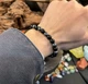 Браслет з гематиту та обсидіану – для фокуса, стійкості та ментальної ясності - зображення 2