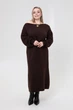 Сукня SEWEL P1029 50-52 XL Коричневий - зображення 1
