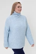 Свитер SEWEL SW977 50-52 XL Голубой - изображение 5