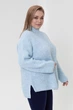 Свитер SEWEL SW977 50-52 XL Голубой - изображение 6