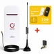 Olax U90H — USB 4G модем/роутер з підключенням Wi-Fi и автомобильной антеной 7 dBi + Оплаченный 1 месяц безлимитного интернета Lifecell в подарок - изображение 1