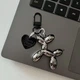 Брелок для ключей и сумки "Balloon Dog", темный хром - изображение 4