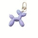 Брелок для ключів та рюкзака "Balloon Dog", перламутровий бузковий - зображення 2