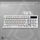 Клавіатура Ajazz AF98 White (AF98-W) - зображення 8