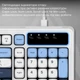 Клавиатура Ajazz AF98 Glacier Blue (AF98-GB) - изображение 9
