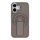 Чохол TPU+PC FlexGuard Magnetic Ring Stand для iPhone 16 Titanium - изображение 1
