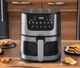 Аэрогриль с прозрачным окном 8 л Rainberg RB 2268 4200W с регулировкой температуры, таймером и сьемной антипригарной чашей - изображение 4