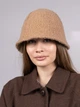 Панама клош D.Hats бежевого кольору - зображення 1