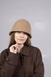 Панама клош D.Hats бежевого кольору - зображення 2