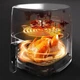 Аэрофритюрица 80–200°C 1700 Вт Sokany SK 10052 с таймером, антипригарным покрытием чаши и 8 программами, нержавеющая сталь - изображение 3