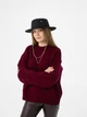 Фетровая шляпа канотье с цепью и булавкой D.Hats цвет черный - изображение 5