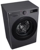 Стирально-сушильная машина LG Нержавеющая сталь 60х85х47,5 см Антрацит 9кг стирки 5кг сушки (684782) - изображение 4