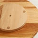 Taca do serwowania przekąsek Kadax obrotowa z drewna naturalnego 33.5 cm (5903699481264) - obraz 8