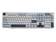 Механічна бездротова (Bluetooth + 2,4G) клавіатура з HOT SWAP AULA F108PRO RGB Caramel Lattle Switch Mac/Win УКР/АНГЛ BLUE/WHITE (F108PBW) - изображение 1