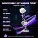 Механічна клавіатура на магнітних світчах з Hot Swap Attack SHARK R85 HE Rapid Trigger, 85key, RGB, 8K, Win/Mac OS, УКР/АНГЛ, White Lines/Біла (R85WL) - зображення 10