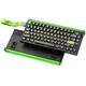 Механічна клавіатура на магнітних світчах з Hot Swap Attack SHARK R85 HE Rapid Trigger, 85key, RGB, 8K, Win/Mac OS, УКР/АНГЛ, Black Green/Чорно зелена (R85BG) - изображение 1
