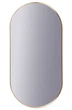 Lustro Vilde owalne 50 x 25 cm Złote (8720573569590) - obraz 1