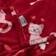 Плед Ardesto Flannel Котики с сердечками ART0124PB 160х200 см - изображение 4