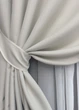 Комплект штор на люверсах VR-Textil Блэкаут двусторонний Scandi № 1903ш Дымчато-белый 150х250 см 2 шт (37-0305) - изображение 5