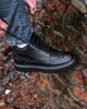 Кожаные мужские ботинки LEGESSY STANLEY PM BLACK 40р - изображение 2