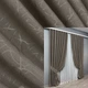 Комплект готовых штор VR-Textil Лен Саванна № 631ш Какао 150х270 см 2 шт (30-387) - изображение 1