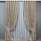 Комплект готовых штор VR-Textil Жаккард Sultan XO №1144ш Кофейно-серый 150х270 см 2 шт (30-957) - изображение 2