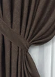 Комплект готових штор VR-Textil Льон Савана № 687ш Венге 100х270 см 2 шт (31-108) - зображення 5