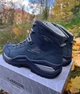 Ботинки LOWA RENEGADE GTX MID 100 Years Gore-Tex технология подошва Vibram синего цвета размер 47 - изображение 7