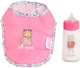 Набір аксесуарів для ляльок Corolle Bib and Magic Milk Bottle 9000141790 (4062013141794) - зображення 1