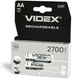 Акумулятор AA/HR06 2700mAh (бл-2шт) Videx - зображення 1