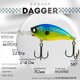 Воблер CONDOR FISHING Dagger 70F 70мм 225г 0-4,0м #587 (4617070_70_587) - зображення 4