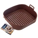 Wkładka do frytkownicy beztłuszczowej Orion 154406 Air Fryer 17.5 cm Brązowa (8681153041168) - obraz 3