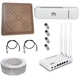 Комплект WiFi-роутер Netis MW5230 с модемом 3G 4G LTE Huawei E3372h-607 с антенной КВАДРАТ MIMO 2x24 дБи - изображение 1