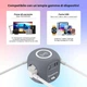 Удлинитель питания HOMEPROTEK Cube – беспроводное зарядное устройство и USB-удлинитель с 3-мя розетками, 1 USB-A, 2 USB-C и Qi, серый - изображение 5