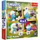 Zestaw puzzli Trefl 4w1 The Smurfs Życie na wsi smerfów 35 + 48 + 54 + 70 elementów 34664 (5900511346640) - obraz 2