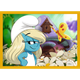 Zestaw puzzli Trefl 4w1 The Smurfs Życie na wsi smerfów 35 + 48 + 54 + 70 elementów 34664 (5900511346640) - obraz 3
