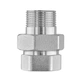 Згін американка Nolf NFC.511-50 - 2" прямий нікельований (NF3235) - изображение 2